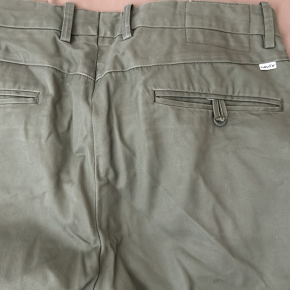 Levi Strauss & Co Khaki pants with slight flair hem. - Picture 3 of 3